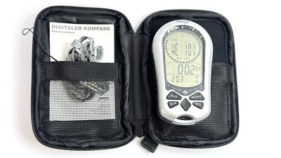Digital Compass Mit Clock, Compass Mit Eine Tasche, Schlaufe Und Manuel