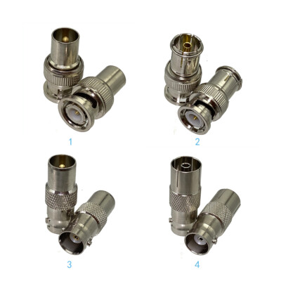 Adapter BNC to IEC PAL DVB-T Male Plug & Female Jack RF Coaxial Connector Wire