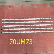 LED Strips(5)For LG 70UN6950ZUA 70UM7370PUA 70UP7070PUE SSC_Y19_TRIDENT_70UM73