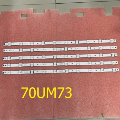 LED Strips(5)For LG 70UN6950ZUA 70UM7370PUA 70UP7070PUE SSC_Y19_TRIDENT_70UM73