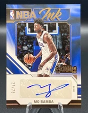 2023 Panini Contenders MO BAMBA NBA Ink Auto SSP /75 Philadelphia 76ers NI-MBK