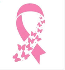 Cancer Awareness Ribbon Vinyl Decals 4 Designs To Choose From Car Wall Window