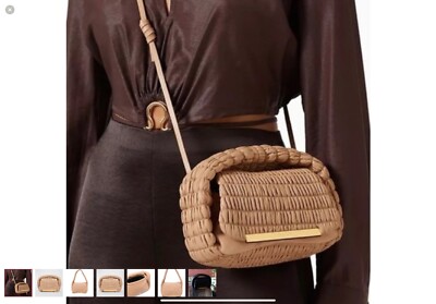 DeMellier Lisbon Mini Leather Top-Handle bag | eBay