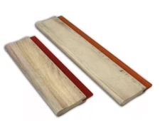 4 PCS 13” Screen Printing Squeegee Ink Scraper Silk Stencil Printing 75Durometer