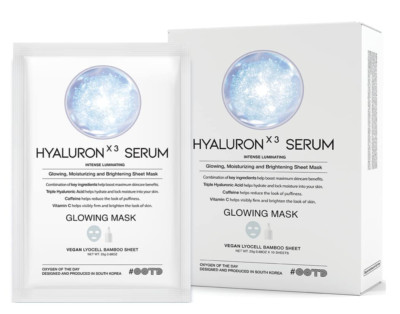 Hyaluron X3 Serum Sheet Mask -Koreanische Tuchmaske - 10x pro Packung