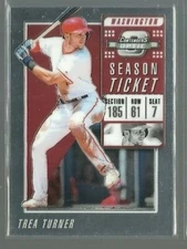 2019 Panini Contenders Optic #19 Trea Turner (ref 73181)