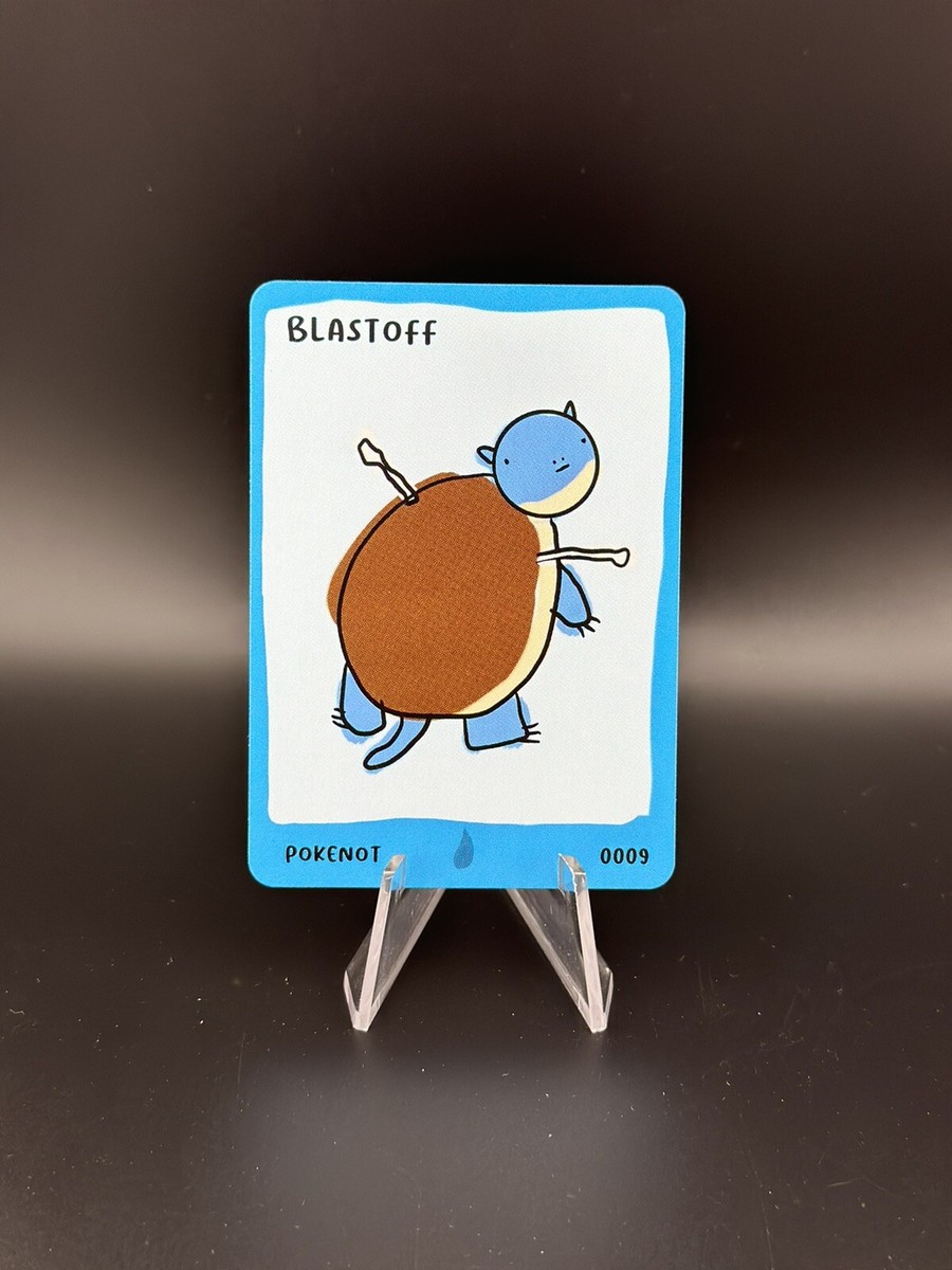Pokenot Blastoff Blastoise #0009 - Dysfunctional Passholder