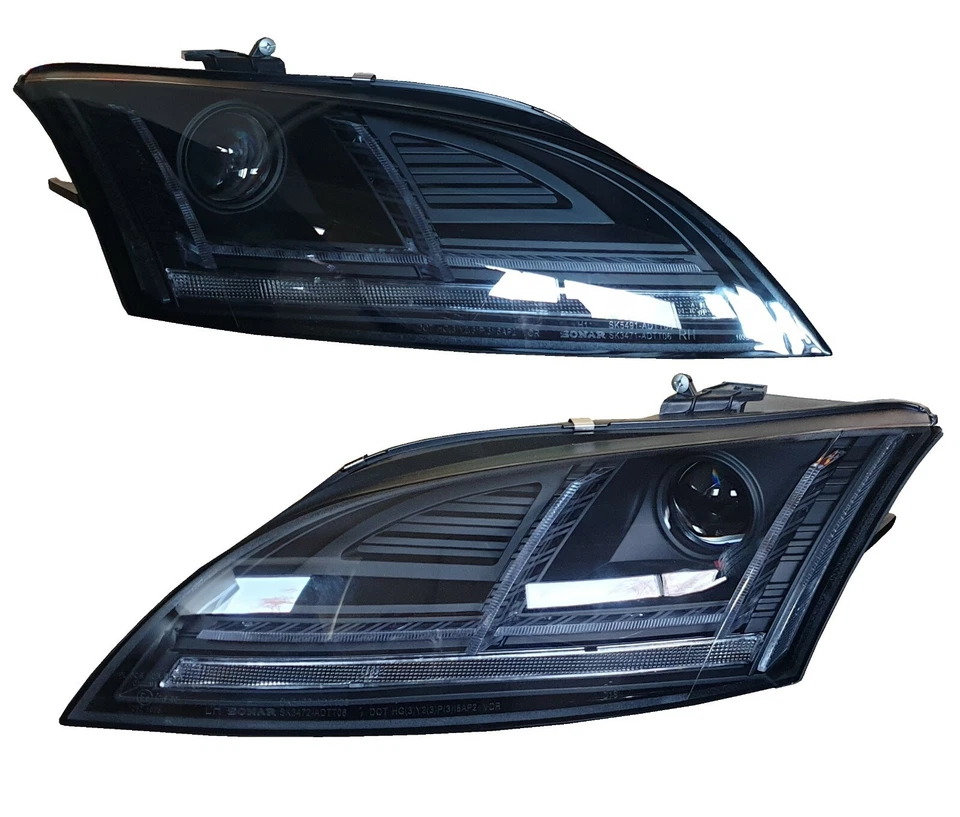Xenon Scheinwerfer für Audi TT 8J 2008-2014 dynamische Led Blinker Tagfahrlicht - Bild 2 von 4