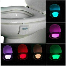 Illumibowl Toilet Night Light Bathroom Seat Led Sensor Motion Activated 8 Color For Sale Online Ebay