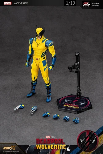 zd toys DEADPOOL & WOLVERINE 1/10 scale action figure set of 2 mcu MARVEL NEU - Bild 23 von 23