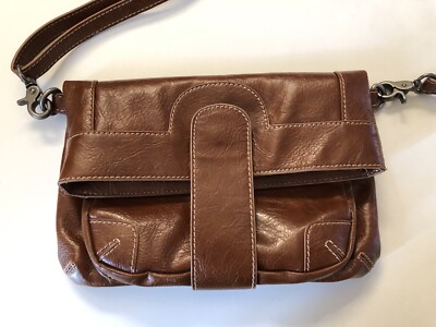 Esprit Handtasche / Clutch Cognac - Top !!