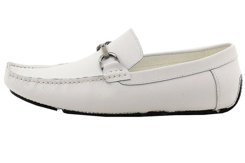 Fashion White Loafers Shoes 