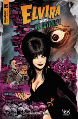 Elvira Meets Hp Lovecraft #5 Cover C Hack