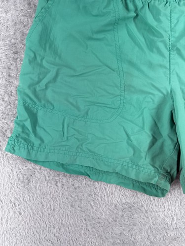 Columbia Shorts Women Small Teal Nylon Hiking Camping Fishing Kayak Elastic - Picture 3 of 19