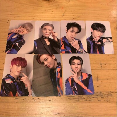 ATEEZ SYNNARA PC ZERO FEVER Part.2 fansign photocard 7 set