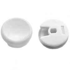 Joystick Cap Cover Compatible With Nintendo New / 2DS / 3DS / XL White