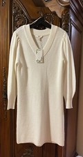 $98 Chelsea&Violet  Off White Sweater Dress • Size XS/ Fits Small And Medium.