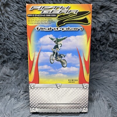 Fifth Gear Pinned 2 Flight Plan Freestyle Motocross VHS Tape 1999