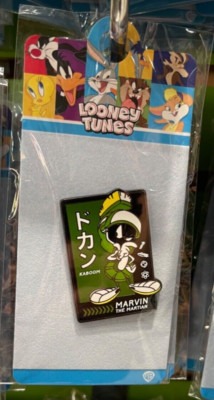 Six Flags Magic Mountain Looney Tunes Marvin the Martian Kaboom Enamel Pin