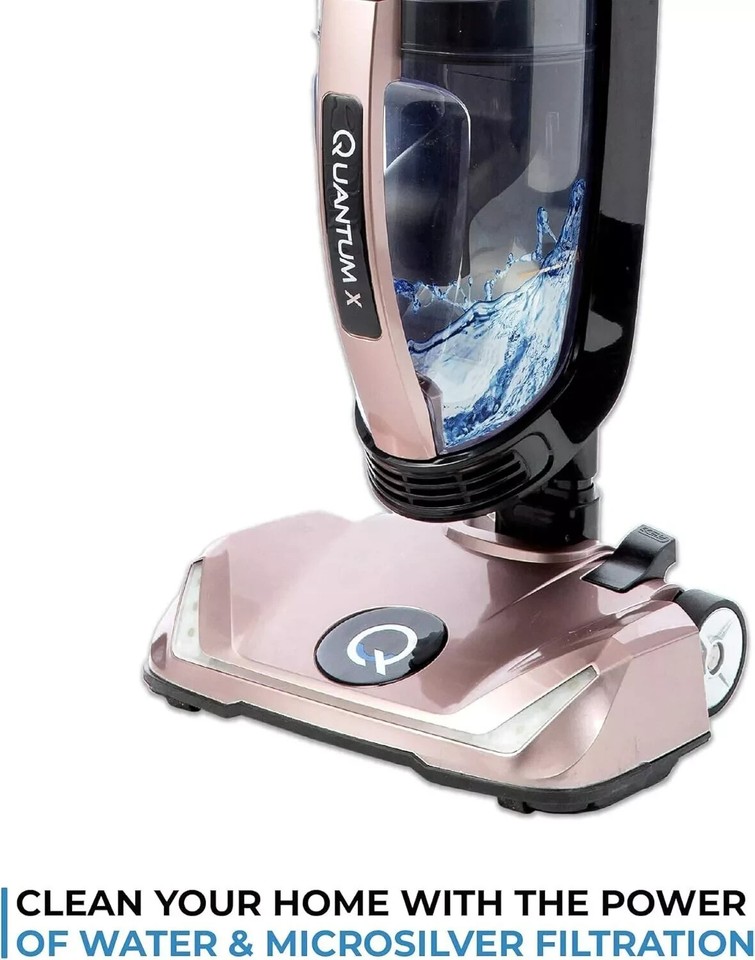 Quantum X Upright Water Filter Vacuum — Bagless Household Vac Cleaner
