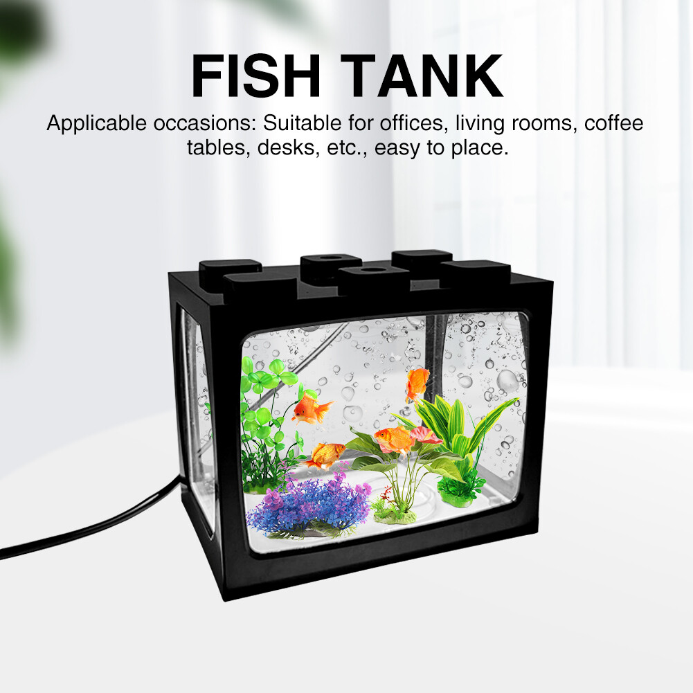 cube shaped aquarium