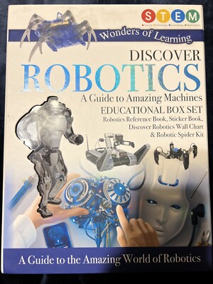 STEM Wonders of Learning: Discover Robotics - A Guide to Amazing Machines NEW