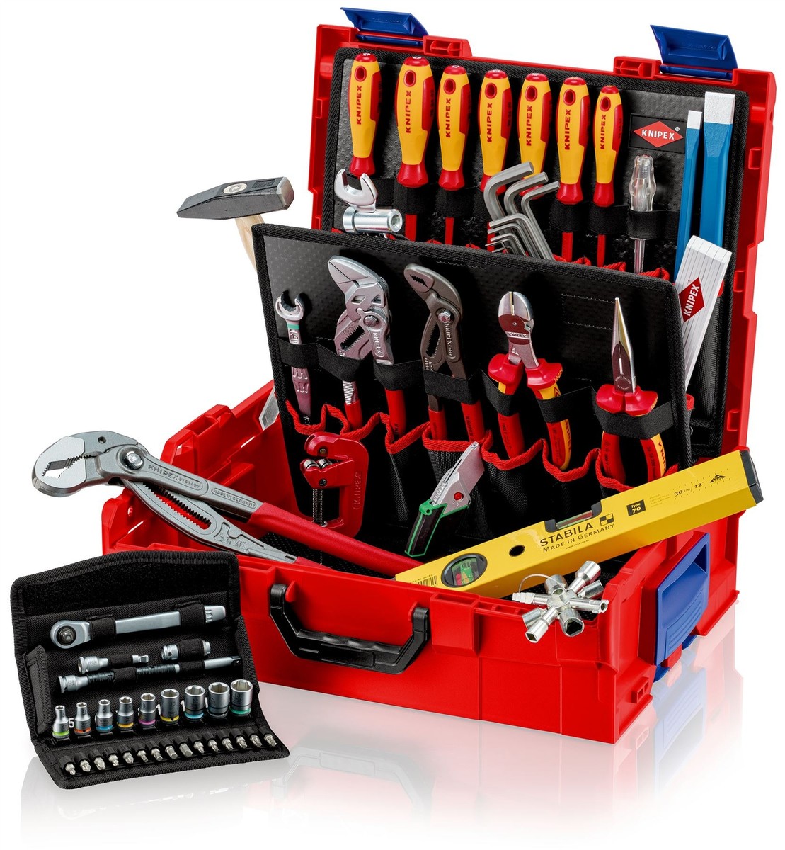 Knipex L-BOXX Plumbing Starter Kit Tool Box Set Cobra VDE Wera