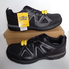 Mens Safety Shoes Black Combat Boots Steel Toe Cap New Work Trainers UK Size 13