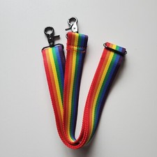 Colorful camera/shoulder bag strap vintage