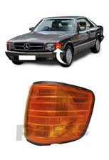 Für MB S C126 Coupe 1980-1991 Vorne FENDER Repeater Blinker Orange Links