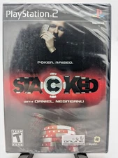Stacked With Daniel Negreanu (Sony PlayStation 2, 2006) Brand New Factory Sealed