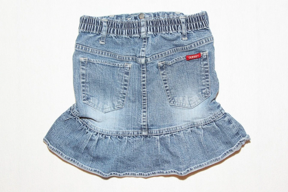 Falda vaquera azul con volantes Guess Jeans para niña talla 4 Foto 2 de 4