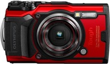 USED OM SYSTEM/OLYMPUS Digital Camera Tough TG-6 Red 12 Megapixel CMOS F2.0