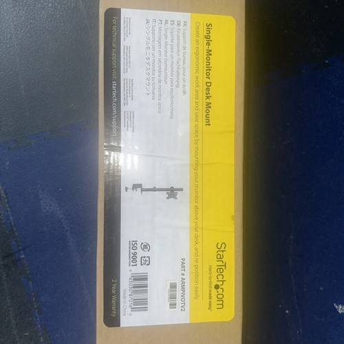 StarTech.com Single Monitor Desk Mount - Single Screen Heavy Duty Pole Mount ... - Picture 2 of 3