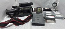 JVC GR-65U Compact VHS Handheld Camcorder Charger Tapes...etc Parts/Repair READ