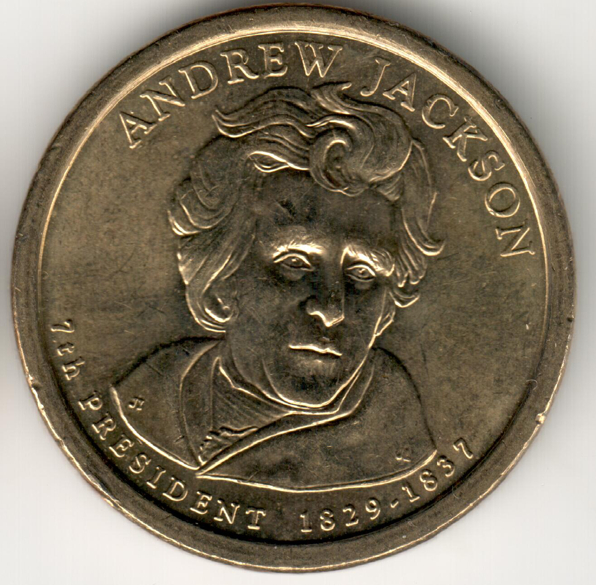 USA - 2008P - 1$ Presidential Coin - Andrew Jackson - #4236 | eBay