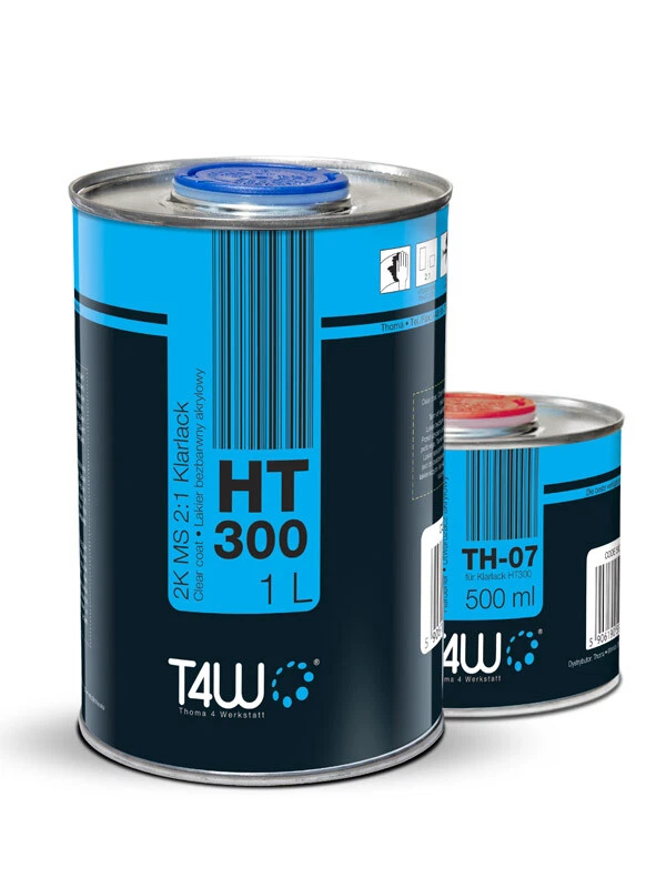 T4W Autolack 1 Liter Wunschfarbe konventionell Basislack Wunschlack mit Klarlack - Bild 4 von 4