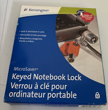 Kensington MicroSaver Keyed Notebook Steel Cable Laptop Lock Master K64068F
