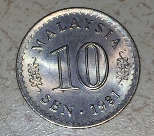 Malaysia 10 sen 1981 | eBay