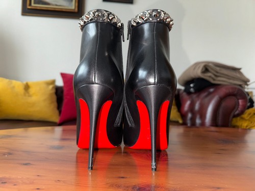 Louboutin Booty Chain 100 Calf / 40 / 11 cm / Black - Bild 15 von 18