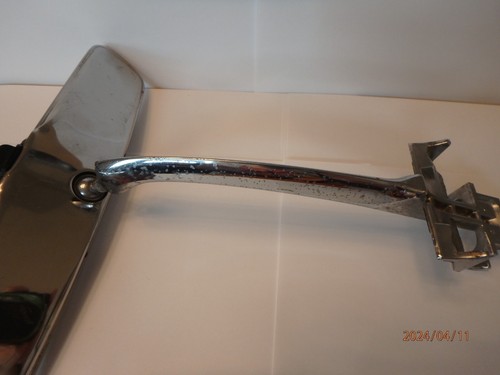 1962 62 CADILLAC DEVILLE REAR VIEW MIRROR AND BRACKET - Picture 6 of 7