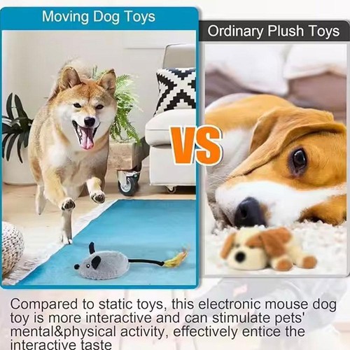 Cat Toy Simulation Electric Mouse Intelligent Induction Remote Control` T9X J5X2 - Picture 16 of 19