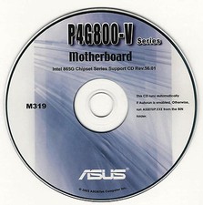 ASUS P4G800-V Motherboard Drivers Installation Disk M319