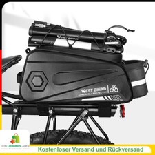 WEST BIKING Fahrradtasche 8,6L Hard Shell was...