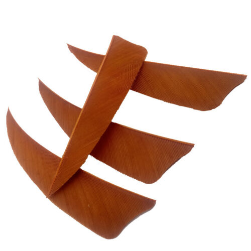 50pcs 3" Archery Arrow Feather Natural Turkey Fletches Fletching Right Left Wing - Picture 16 of 19