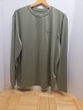 Hang Ten UV Protection UPF 50 Long Sleeve Shirt Medium Olive Green