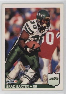 1992 Fleer Brad Baxter #303 0qi3