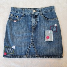 Girl's Youth Gymboree Denim Skort Skirt Size 12