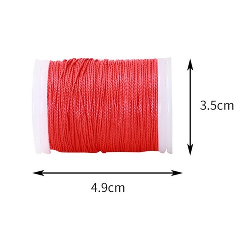 Corde De Service Pour Arc (Tir à L'Arc) - 120m Rouleau Nylon 400D - Compatible Arc à Poulies Et Classique