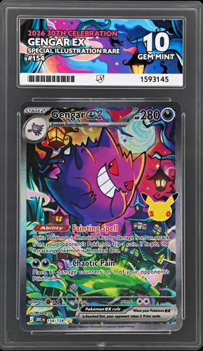 ACE Grading Gengar ex 154/128 30th Celebration SIR English